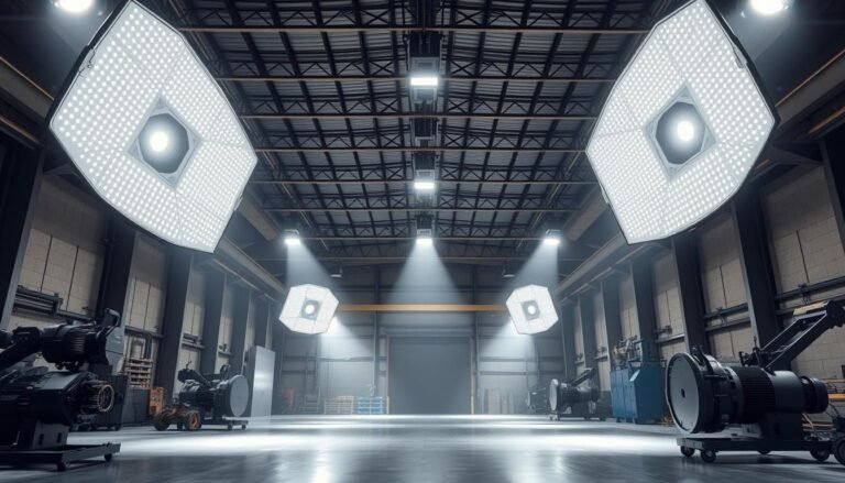 iluminação industrial
